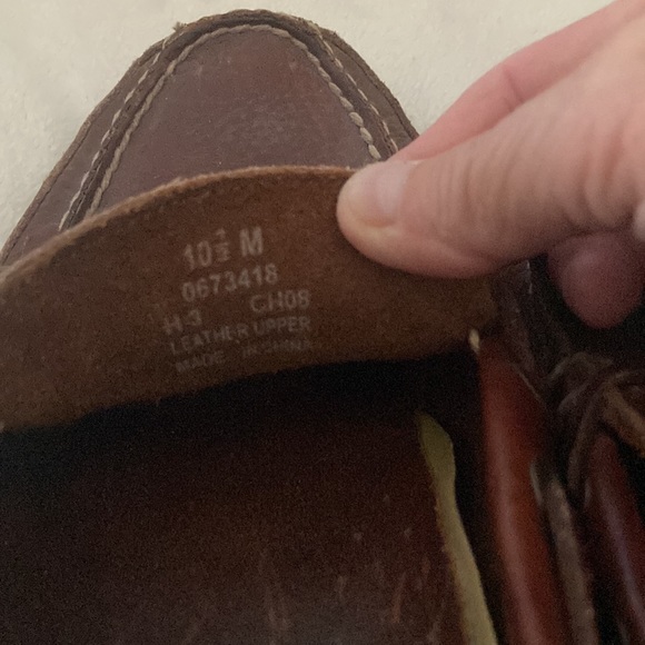 Sperry leather loafer used - Picture 5 of 6